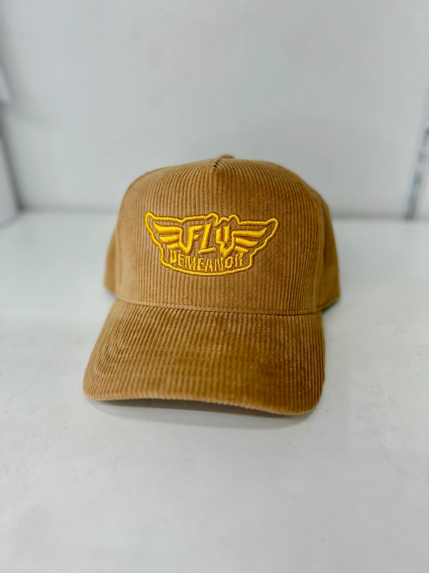 Brown Corduroy SnapBack